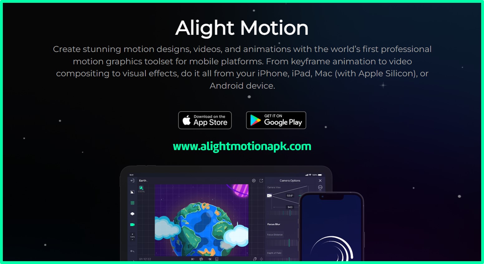 Alight Motion APK Download for android iOS and Windows, Mac PC